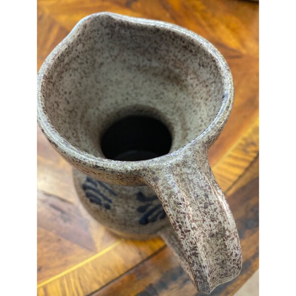 hand thrown medium pitcher studio pottery - Picture 3 of 5